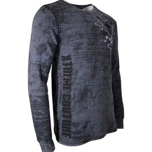 Xtreme Couture By Affliction – Maglietta Uomo Magnet, Vestibilità Regolare, Stampa Originale